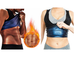GLOBAL BODY & BODDESS Sauna Workout Sweat Tank