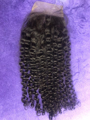 Raw Indian Deep Coil Curl | Closure | Goddess Collection